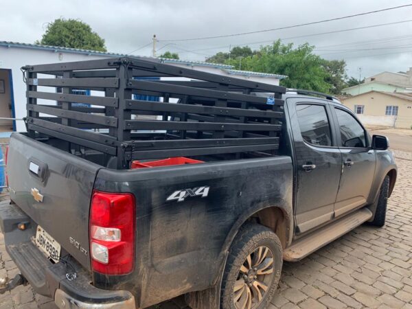 Sobre Borda Carroceria de Lata para Transporte de Ovelha